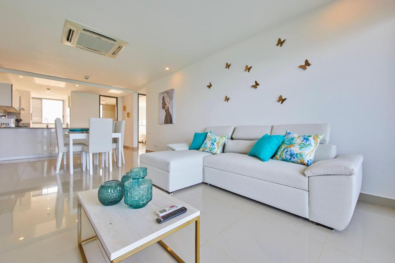 Beachfront Paradise with Outstanding Sunset Views Cartagena  Exterior foto