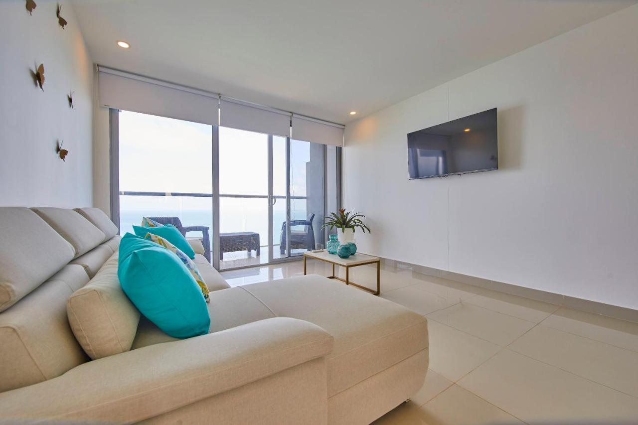 Beachfront Paradise with Outstanding Sunset Views Cartagena  Exterior foto